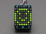 Adafruit Mini 0.8 &quot;8x8 LED Matrix met I2C Backpack - Ge, Verzenden, Nieuw