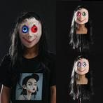 LED Scary Momo Mask Game Horror Mask Cosplay Volledig hoo...