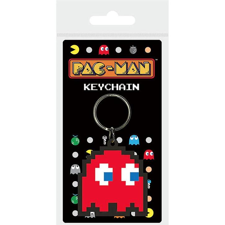 Pyramid Int. Pac-Man Rubberen Sleutelhanger-Blinky, Verzamelen, Sleutelhangers, Nieuw, Ophalen of Verzenden