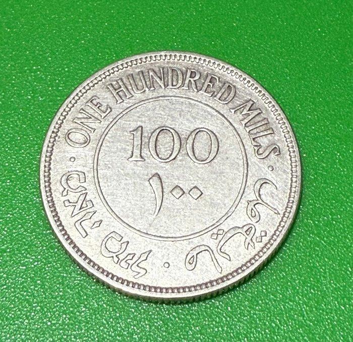 Brits Mandaatgebied van Palestina. 100 Mills 1935 (Zonder, Postzegels en Munten, Munten | Europa | Niet-Euromunten