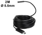 2 meter USB endoscoop Ø 5.5 mm met LED, Doe-het-zelf en Verbouw, Ophalen of Verzenden, Nieuw