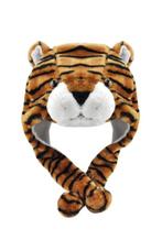 Muts Flappen Tijger Laplander met Oortjes Bruin Panter Bontm, Ophalen of Verzenden, Nieuw