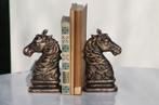 paarden boekensteunen gietijzer set van 2 - gietijzer