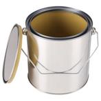 Verfblik met deksel | Copenhagen Pro | 2.5 liter (Metaal), Doe-het-zelf en Verbouw, Verf, Beits en Lak, Verzenden, Nieuw