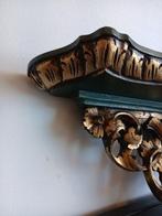 Wandtafel - Hout - Goudblad in gesneden hout