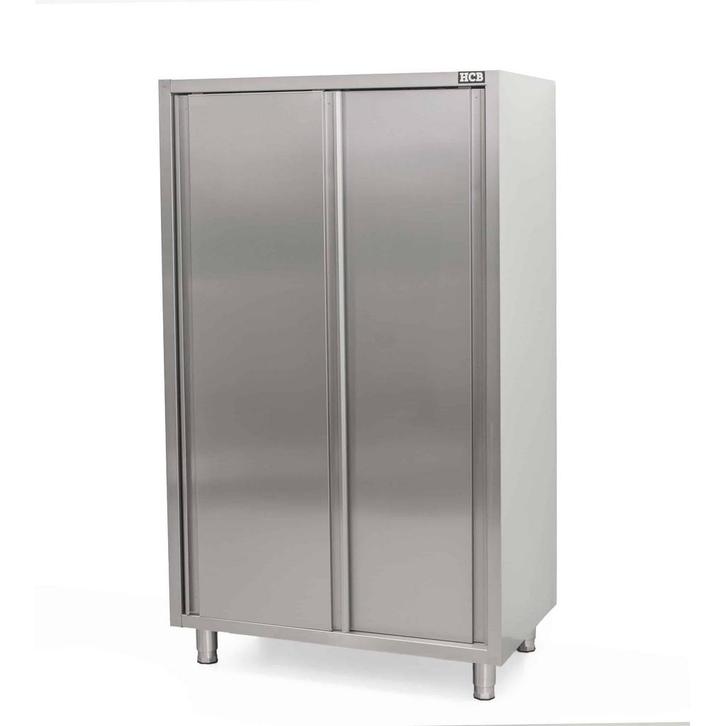 HCB Pro-line Servieskast - 2 deuren - 100 cm - RVS, Zakelijke goederen, Horeca | Keukenapparatuur, Nieuw in verpakking, Overige typen