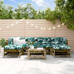 vidaXL 7-delige Loungeset geïmpregneerd grenenhout, Verzenden, Nieuw, 7 zitplaatsen, Loungeset