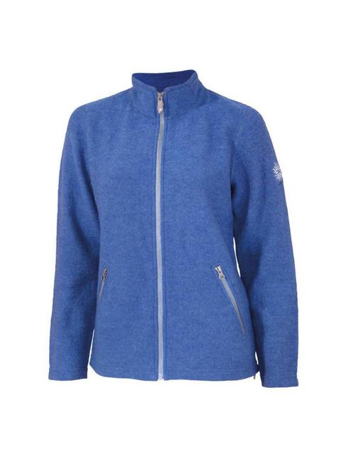 Ivanhoe vest Bella FZ voor dames van wol - Jeans - Blauw, Kleding | Dames, Truien en Vesten, Blauw, Nieuw, Verzenden