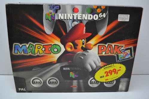 Nintendo 64 Mario Console Pak, Spelcomputers en Games, Spelcomputers | Nintendo 64, Zo goed als nieuw, Verzenden