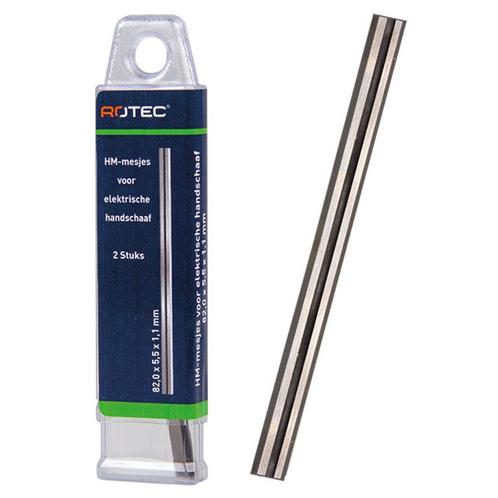 Rotec HM-Mes Voor Elektrische Handschaaf (Vpe 2), Doe-het-zelf en Verbouw, Gereedschap | Boormachines, Nieuw, Verzenden