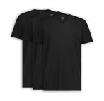2dekans | 3x LebasQ Fit T-Shirts – Zwart – V-hals – Regular, Ophalen of Verzenden, Zo goed als nieuw, Zwart, LebasQ