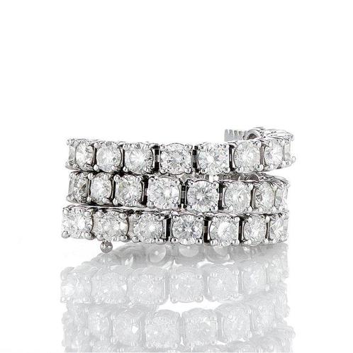 Zonder Minimumprijs - Armband - 14 karaat Witgoud - 10.94ct., Sieraden, Tassen en Uiterlijk, Armbanden