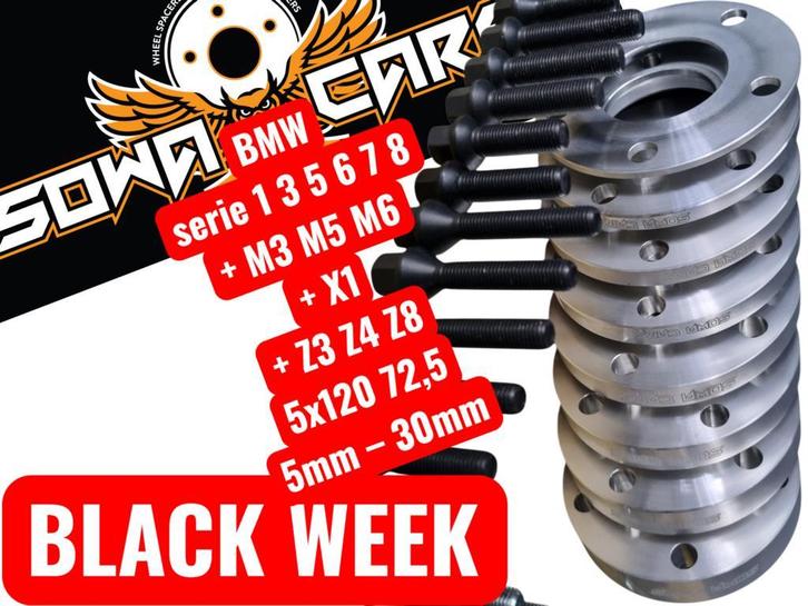 Spacers 15mm BMW E46 E90 E91 E60 E61 5x120 Spoorverbreders, Auto diversen, Tuning en Styling, Ophalen of Verzenden