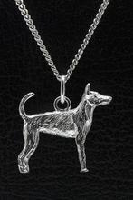 Zilveren Podenco portugues ketting hanger - groot, Verzenden, Nieuw
