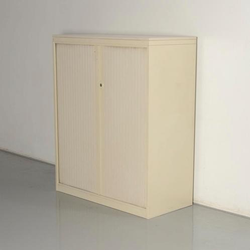 Drentea roldeurkast, creme, 138 x 115,5 cm, incl. 2, Huis en Inrichting, Kasten | Roldeurkasten en Archiefkasten, Ophalen of Verzenden