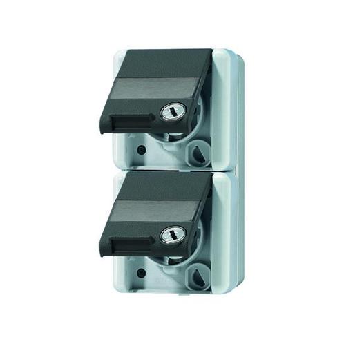 Jung WG800 Wandcontactdoos (WCD schakelmateriaal) (Europese, Doe-het-zelf en Verbouw, Elektra en Kabels, Overige typen, Nieuw