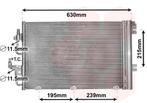 LUCHTCONDENSATOR VOOR OPEL ASTRA H A04 2003-2007 1850096, Ophalen of Verzenden, Nieuw