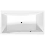 Rechthoekig Ligbad Sapho Quest 180x100x49 cm Wit, Ophalen of Verzenden, Nieuw, Bad