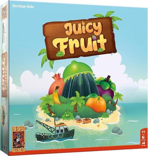 .Tweedehands: Juicy Fruit, Hobby en Vrije tijd, Gezelschapsspellen | Bordspellen, Drie of vier spelers, Zo goed als nieuw