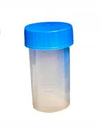 Plastic Potjes met Deksel     60 ml  20 stuks, Nieuw, Ophalen of Verzenden