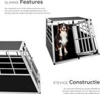 tectake® Dubbele Hondenbench met verwijderbaar tussenschot -, Verzenden, Nieuw