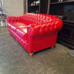 Chesterfield Melbourne set - 2 + 3-zits - Rood, Nieuw, Leer