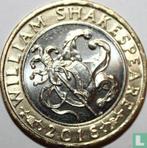 Verenigd Koninkrijk 2 pounds 2016 400th anniversary of t..., Postzegels en Munten, Munten | Europa | Niet-Euromunten, Verzenden