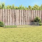 vidaXL Konijnenkooi Zilver 650 x 55 x 55 cm Gegalvaniseerd, Dieren en Toebehoren, Knaagdieren en Konijnen | Hokken en Kooien, Verzenden