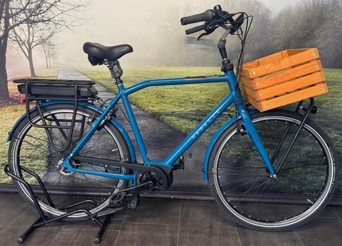 Elektrische Fiets Gazelle Heavyduty C5 • Riem-aandrijving, Fietsen en Brommers, Elektrische fietsen, 50 km per accu of meer, Zo goed als nieuw
