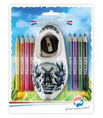 Puntenslijper Delfts Blauw Molen Tulp + Potloodjes in bliste, Ophalen of Verzenden, Nieuw