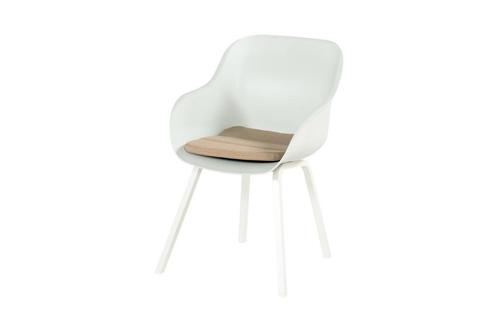 Hartman Sophie Element dining armstoel - Wit - Alu poot, Tuin en Terras, Tuinstoelen, Nieuw, Overige materialen, Verzenden