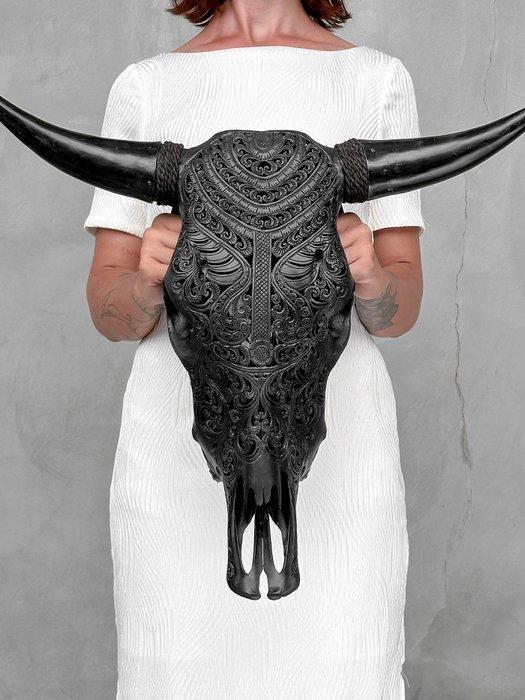 GEEN minimale prijs - Prachtige grote zwarte gebeeldhouwde, Antiek en Kunst, Kunst | Designobjecten