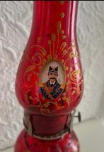 Olielamp - Glas-in-lood, Antiek en Kunst