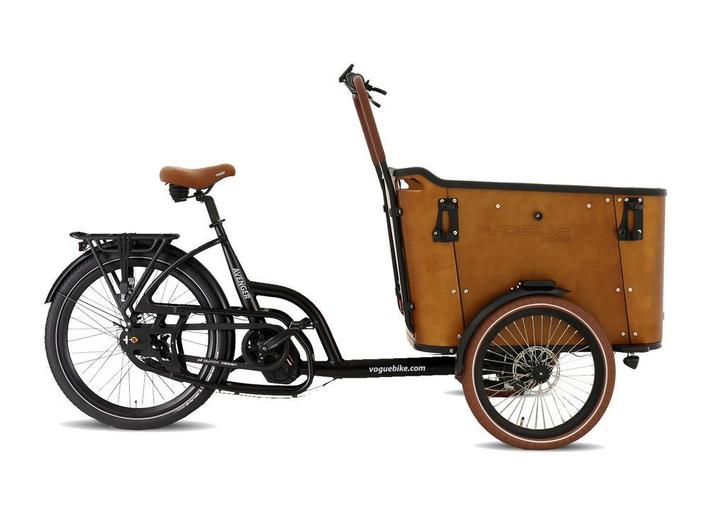 Vogue Avenger Elektrische Bakfiets Middenmotor (Hydraulisch), Fietsen en Brommers, Fietsen | Bakfietsen, Nieuw, Ophalen of Verzenden