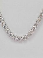 Halsketting - 14 karaat Witgoud - 87.42ct. tw. Diamant, Sieraden, Tassen en Uiterlijk, Kettingen, Nieuw