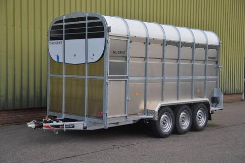 Nugent L4318T-H-CT Livestock Trailer Veetrailer, Auto diversen, Aanhangers en Bagagewagens, Nieuw, Ophalen of Verzenden