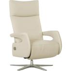 Leren relaxfauteuil Vibe - Massif Ecru (crème) - Small, Huis en Inrichting, Fauteuils, Nieuw, Ophalen of Verzenden, 50 tot 75 cm