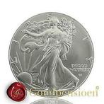 1 Oz American Eagle zilveren munt 999 zilver beleggingsmunt, Ophalen of Verzenden, Noord-Amerika, Losse munt, Zilver