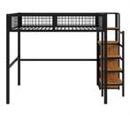 Stapelbed 90x200 / 140x200 cm met Ladder en Opbergruimte, Verzenden, Nieuw