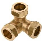 BONFIX messing knelkoppeling driewegknie 15, Ophalen of Verzenden, Nieuw