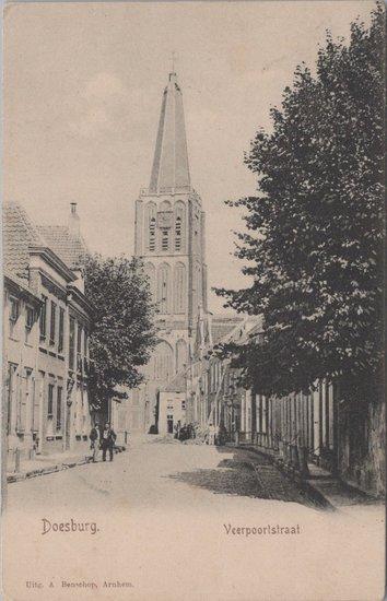 DOESBURG - Veerpoortstraat, Verzamelen, Ansichtkaarten | Nederland, Verzenden