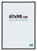 Fotolijst 67x98 cm - Zwart Hoogglans - Kunststof - Annecy, Verzenden, Nieuw