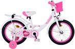 Volare Ashley Kinderfiets - Meisjes - 16 inch - Wit, Verzenden, Nieuw, 16 inch