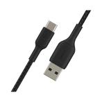Belkin boost charge USB-A naar USB-C gevlochten kabel 2meter, Telecommunicatie, Ophalen of Verzenden, Nieuw, Apple iPhone