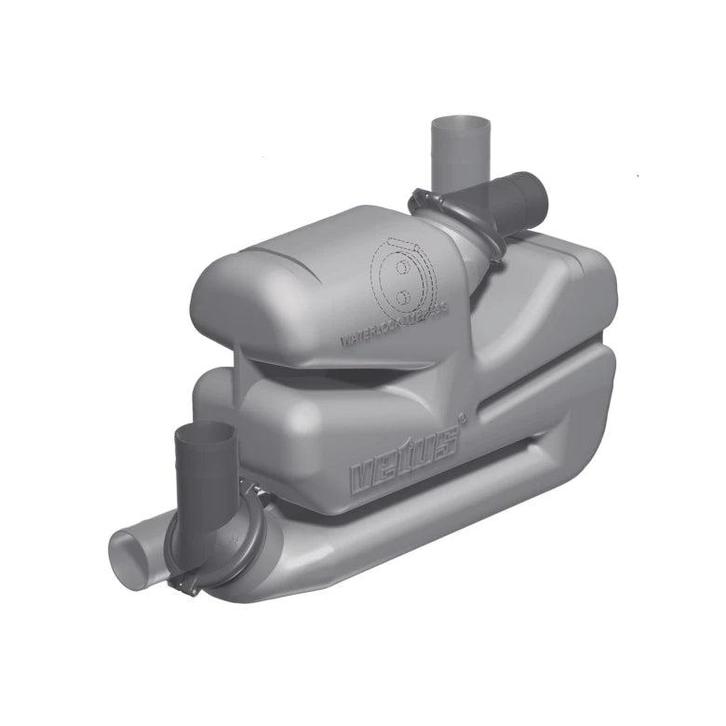 Bieden: Vetus LSG60 waterlock exhaust muffler 60 mm, Watersport en Boten, Bootonderdelen, Motor en Techniek, Nieuw, Zeilboot of Motorboot