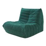 Relaxstoel Kodsø lounge fauteuil 75x90x100 cm groen [en.casa, Huis en Inrichting, Fauteuils, Verzenden, Nieuw