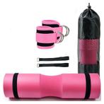 Barbell Pads - Roze - Ankle Straps - Enkelband - Ankle Cuff, Sport en Fitness, Verzenden, Nieuw