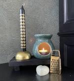 Pimped candles to the moon ø2,2 h.20 cm black & gold 3 ass, Ophalen of Verzenden, Nieuw