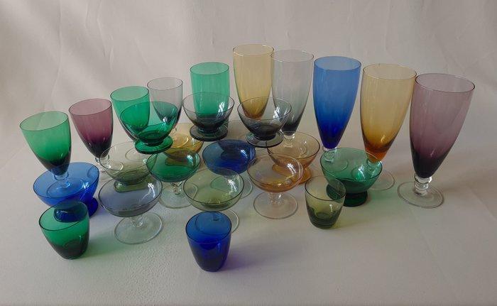 Kristalunie Maastricht - Max Verboeket - Drankservies (27) -, Antiek en Kunst, Antiek | Glas en Kristal