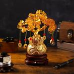 Gouden Chinese Feng Shui Geldboom, Huis en Inrichting, Woonaccessoires | Overige, Nieuw, Verzenden